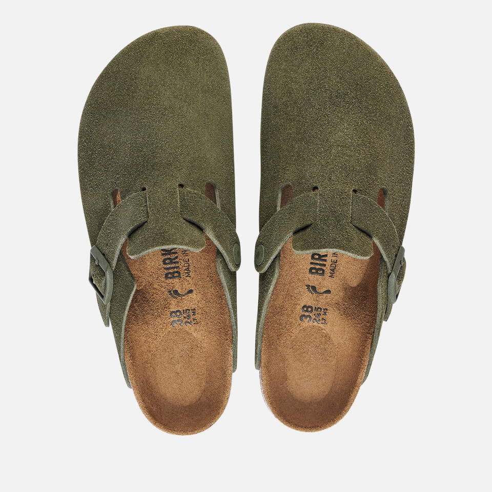 Birkenstock Men's Boston Suede Mules