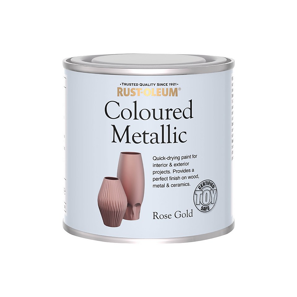 Rust-Oleum Metallic Paint Rose Gold - 250ml