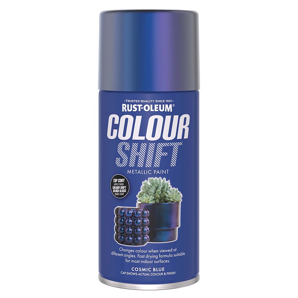 Rust-Oleum Colour Shift Spray Paint Cosmic Blue - 150ml