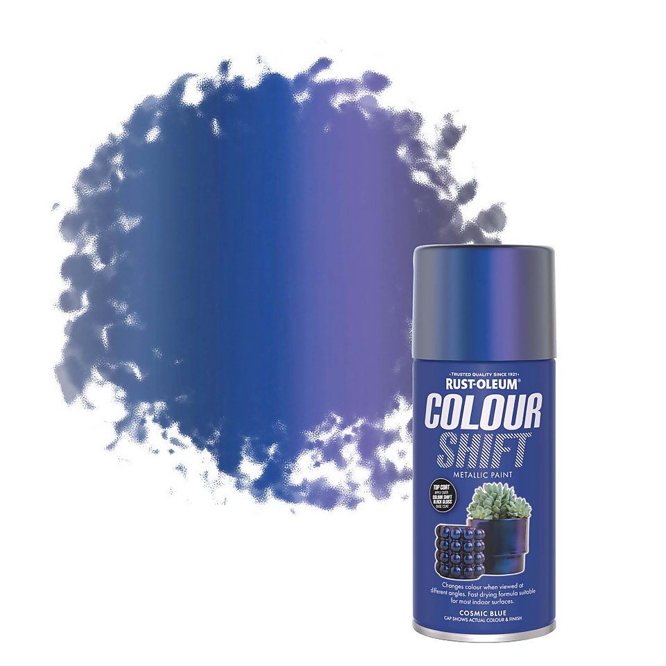Rust-Oleum Colour Shift Spray Paint Cosmic Blue - 150ml