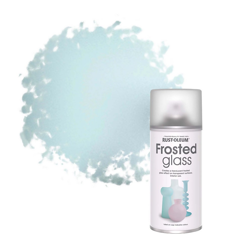Rust-Oleum Frosted Glass Spray Paint Mint - 150ml