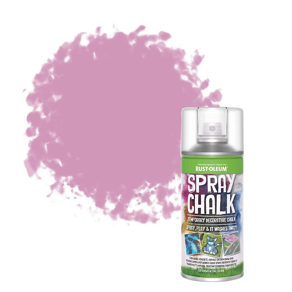 Rust-Oleum Spray Chalk Paint Pink - 150ml