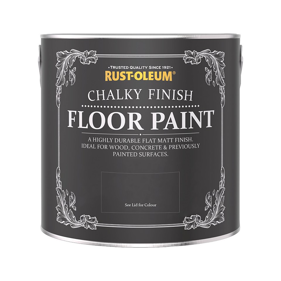 Rust-Oleum Chalky Floor Paint Antique White - 2.5L