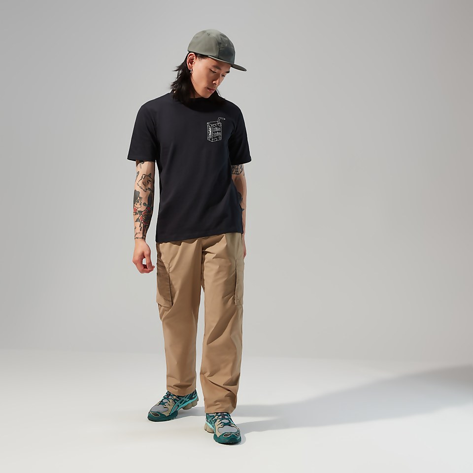 Mens Hike Juice Short Sleeve Tee - Black