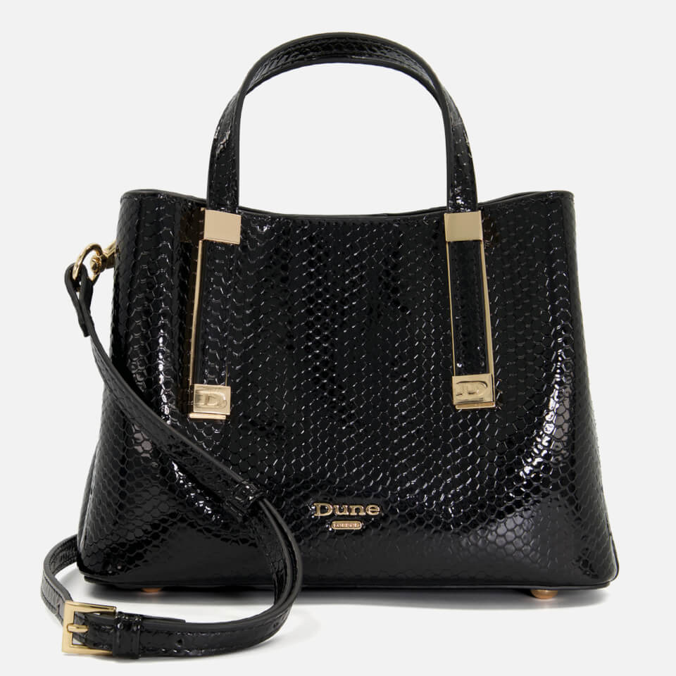 Dune Dinkydorrie Mini Croc-Effect Faux Leather Tote Bag