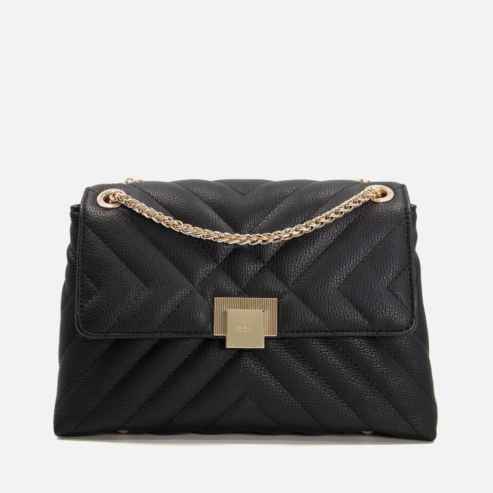 Dune Dorchester Quilted Faux Leather Shoulder Bag