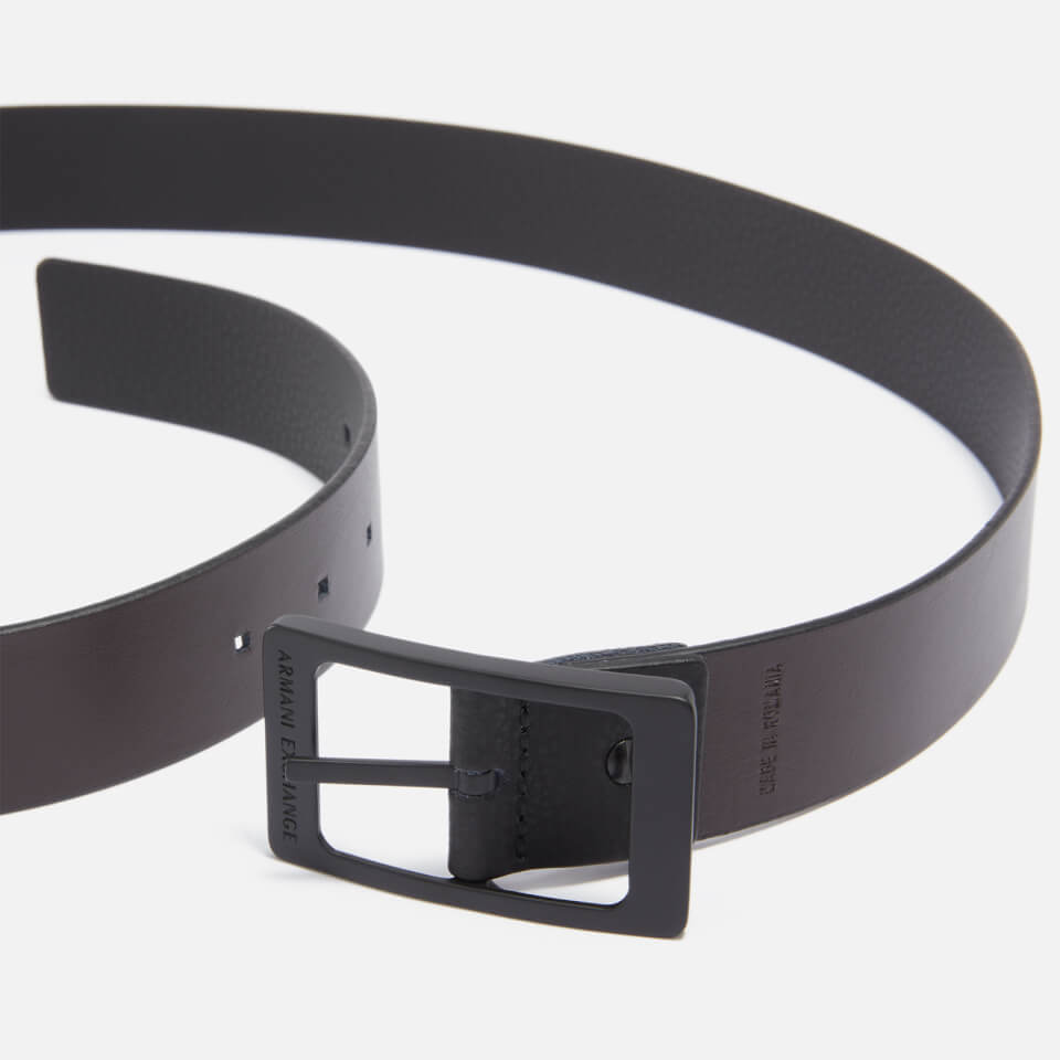 Armani Exchange Reversible Leather Belt