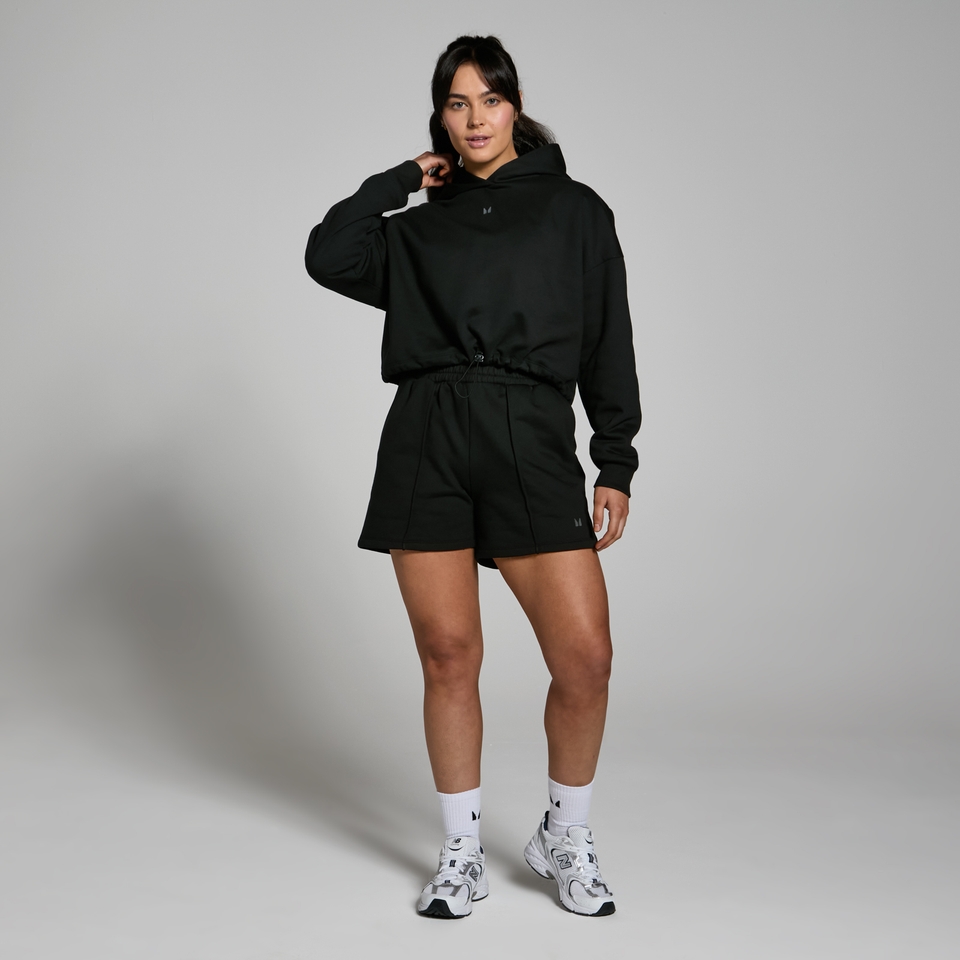 MP Women's Lifestyle Heavyweight Cropped Hoodie - Black