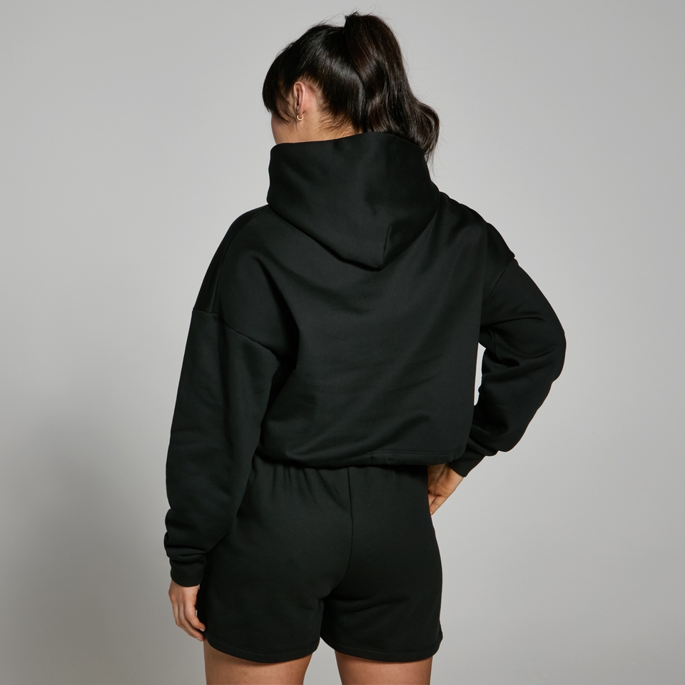 MP Women's Lifestyle Heavyweight Cropped Hoodie - Black
