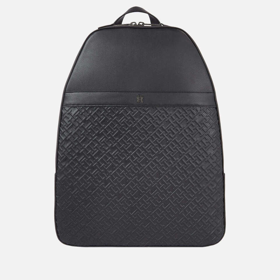 Tommy Hilfiger Monogram Faux Leather Backpack