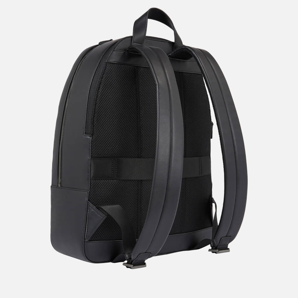 Tommy Hilfiger Monogram Faux Leather Backpack