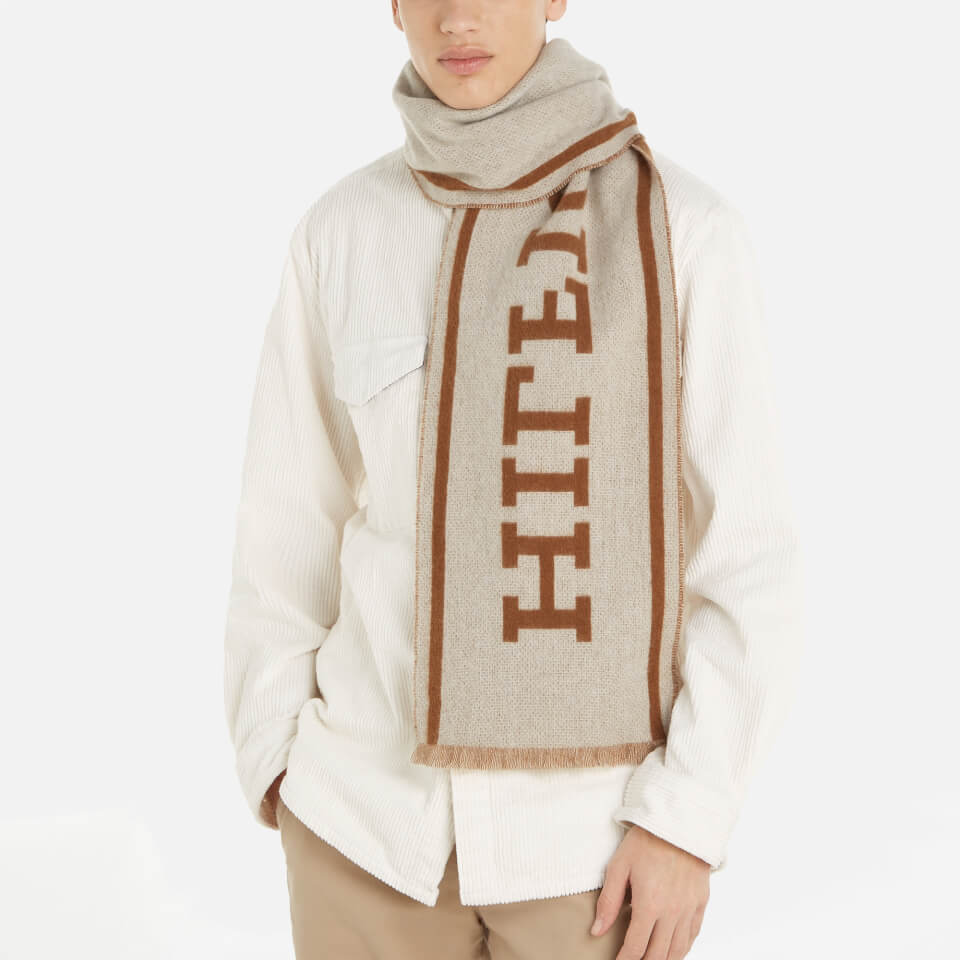 Tommy Hilfiger Monotype Wool Scarf
