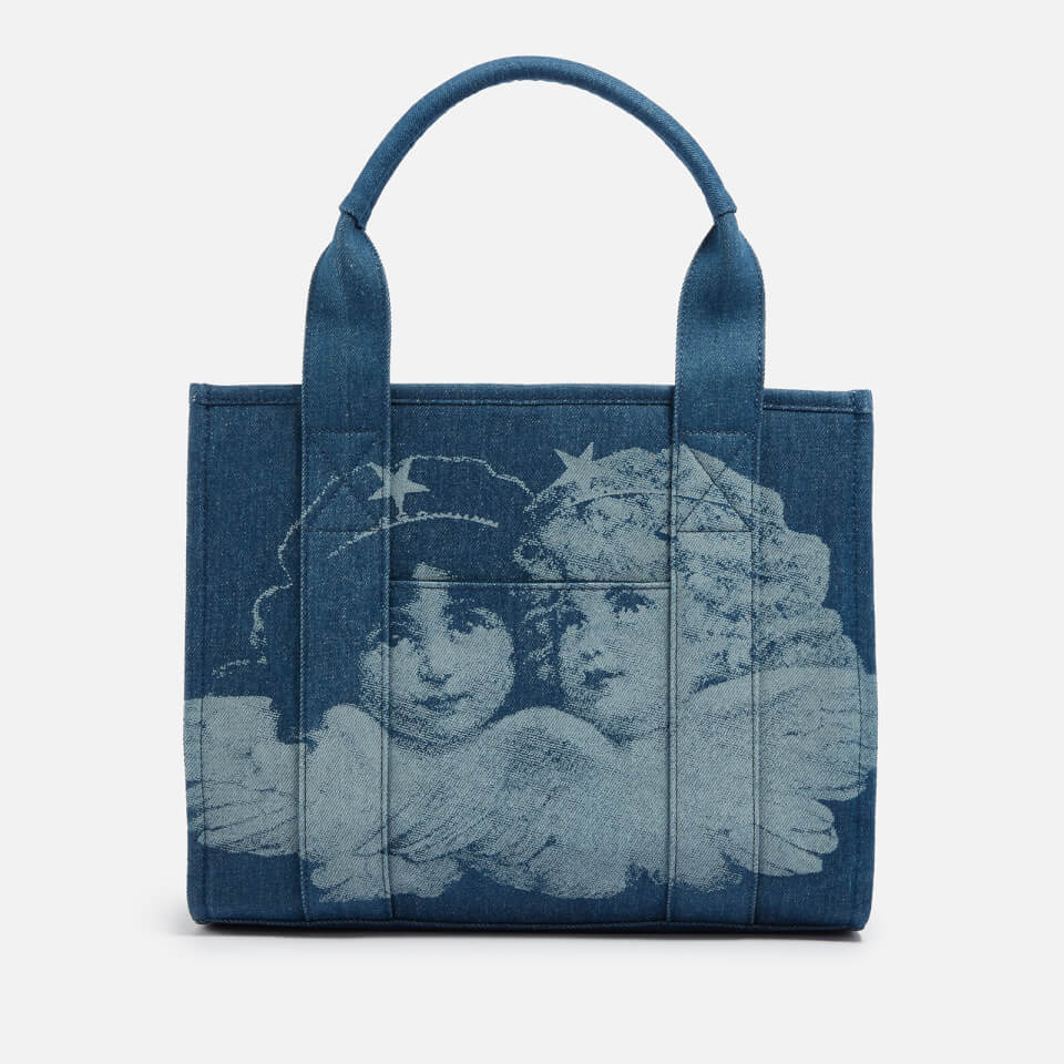 Fiorucci Enlarged Angels Cotton-Canvas Tote Bag