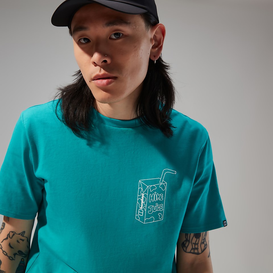 Hike Juice Short Sleeve Tee für Herren - Türkis