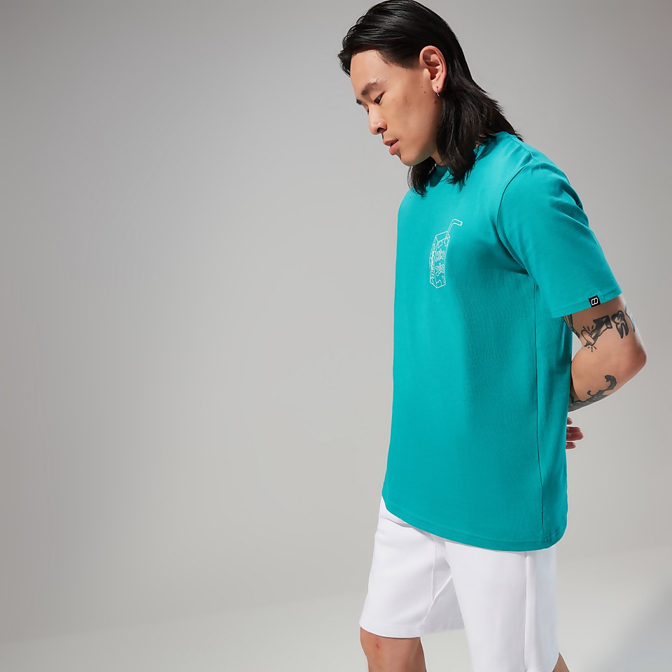 Hike Juice Short Sleeve Tee für Herren - Türkis