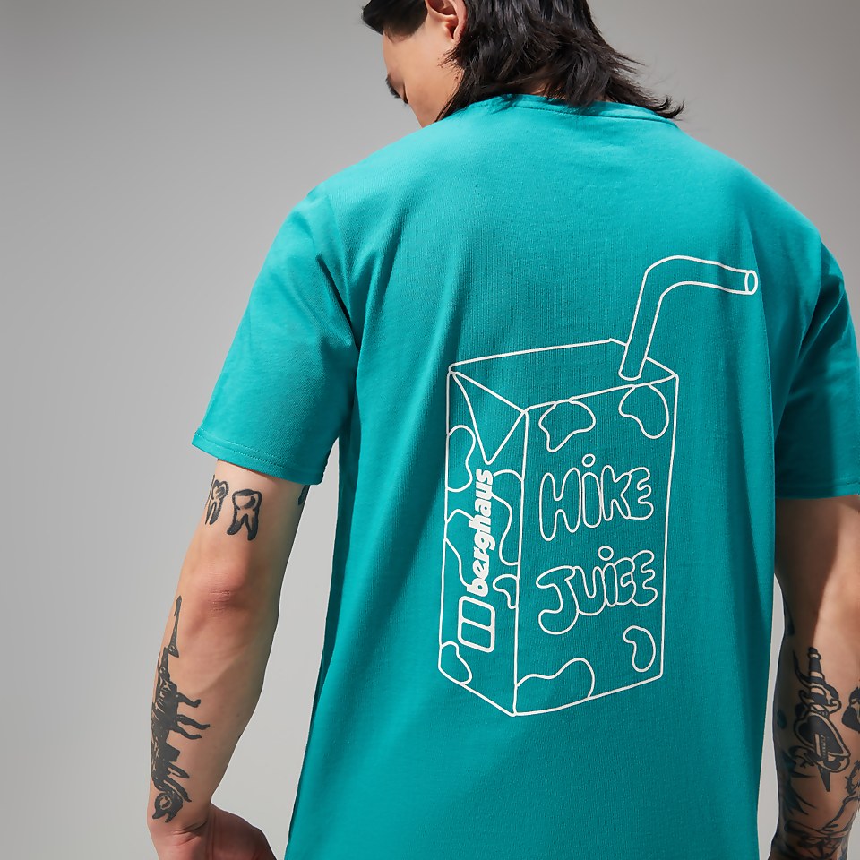 Hike Juice Short Sleeve Tee für Herren - Türkis
