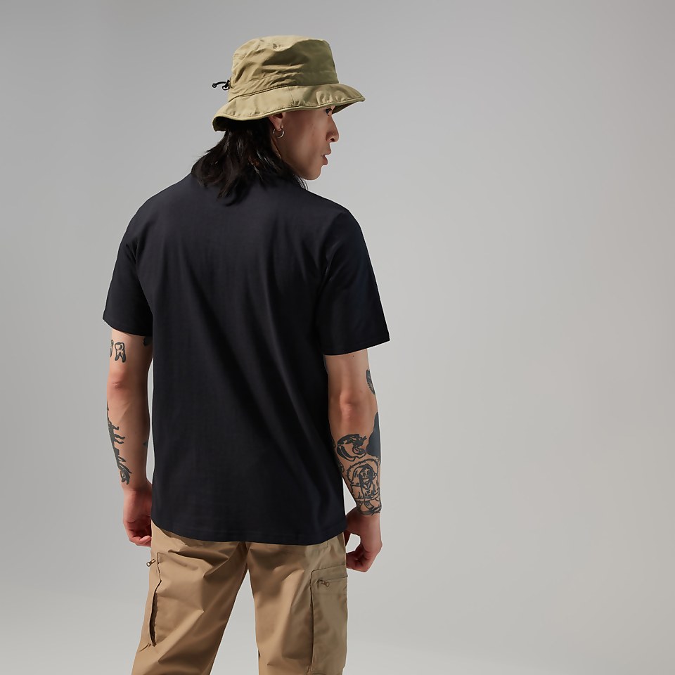 Mens Hike Pack Short Sleeve Tee - Black