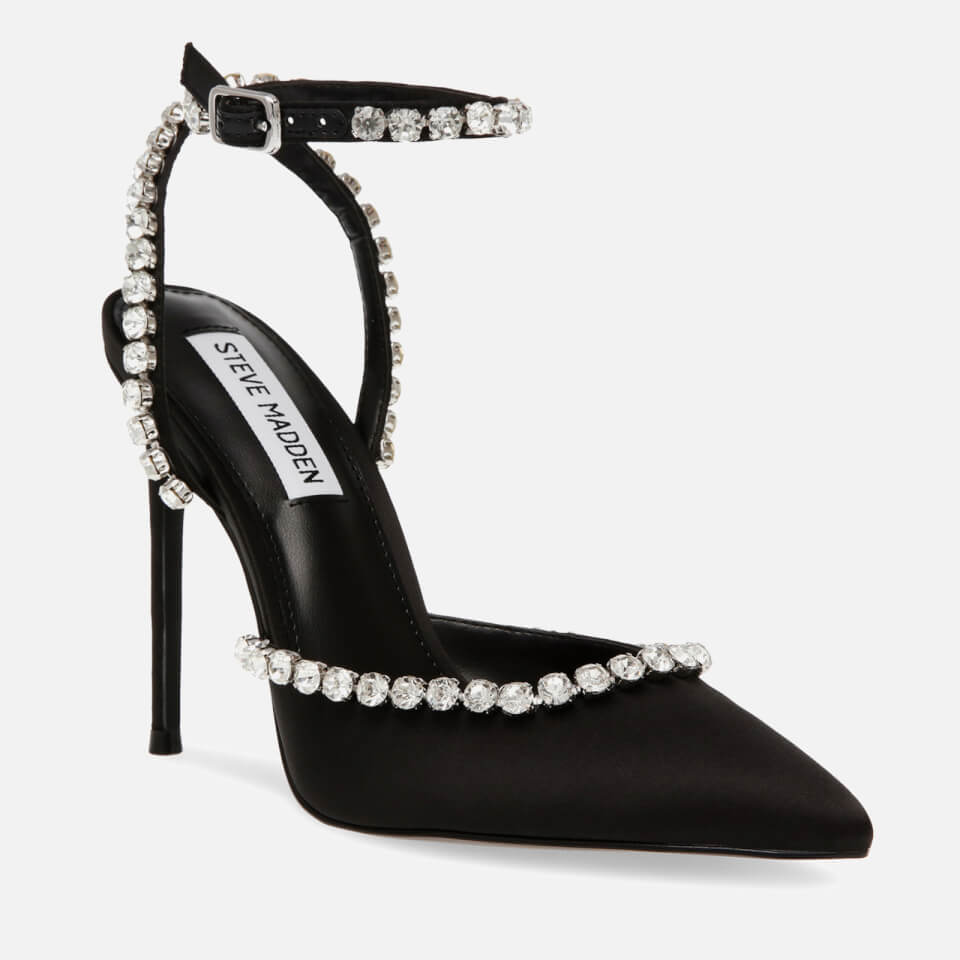 Steve Madden Women's Vamper Satin Heeled Pumps