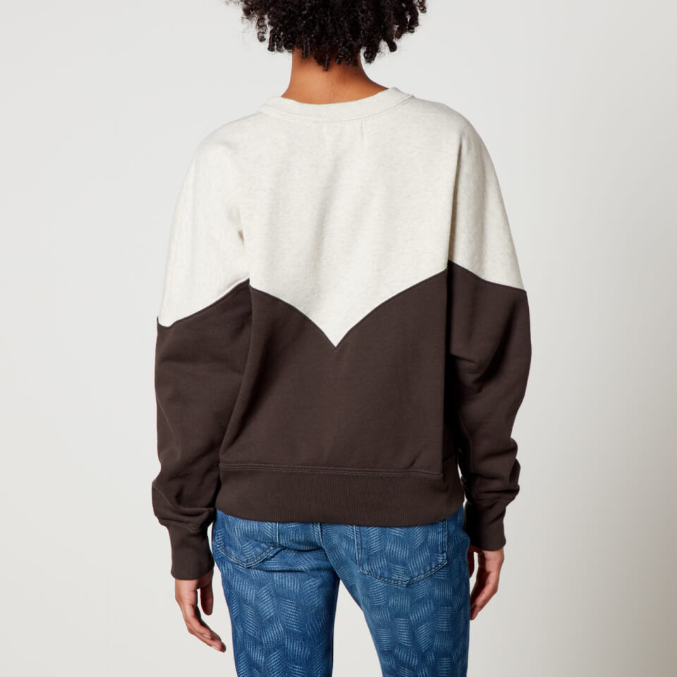 Marant Etoile Houston Cotton-Blend Logo Sweatshirt - FR 34