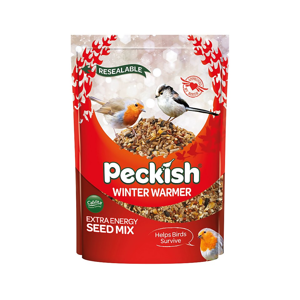 Peckish Winter Warmer Seed Mix - 1kg