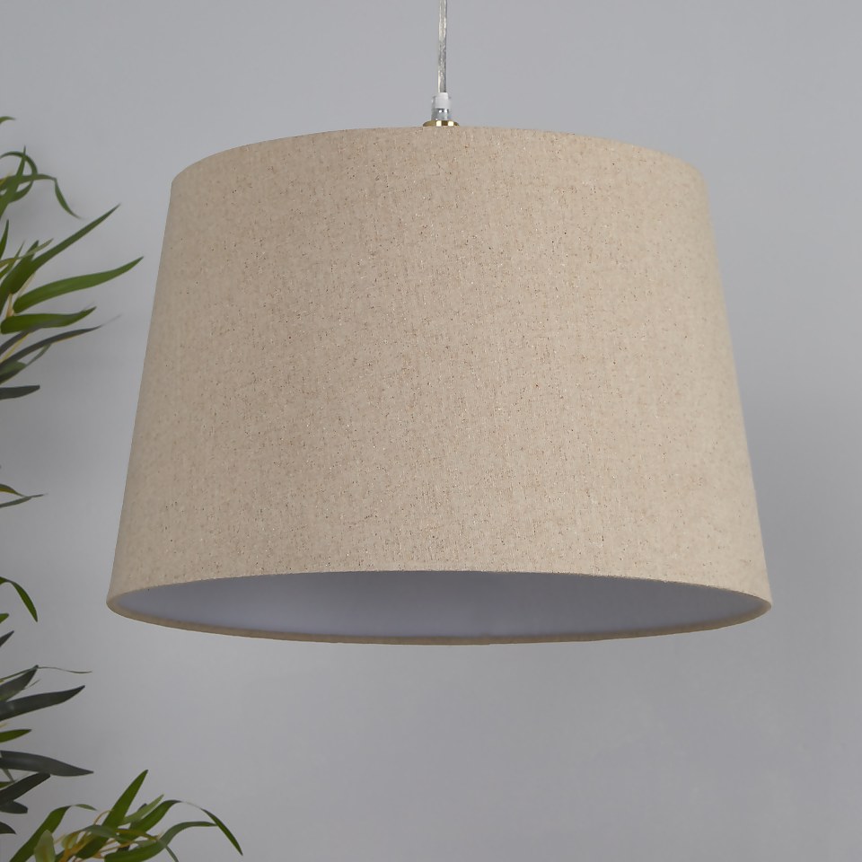 Finn Tapered Lamp Shade - 40cm - Natural
