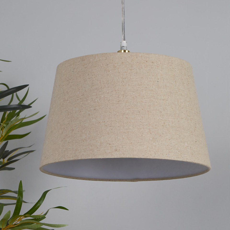 Finn Tapered Lamp Shade - 30cm - Natural