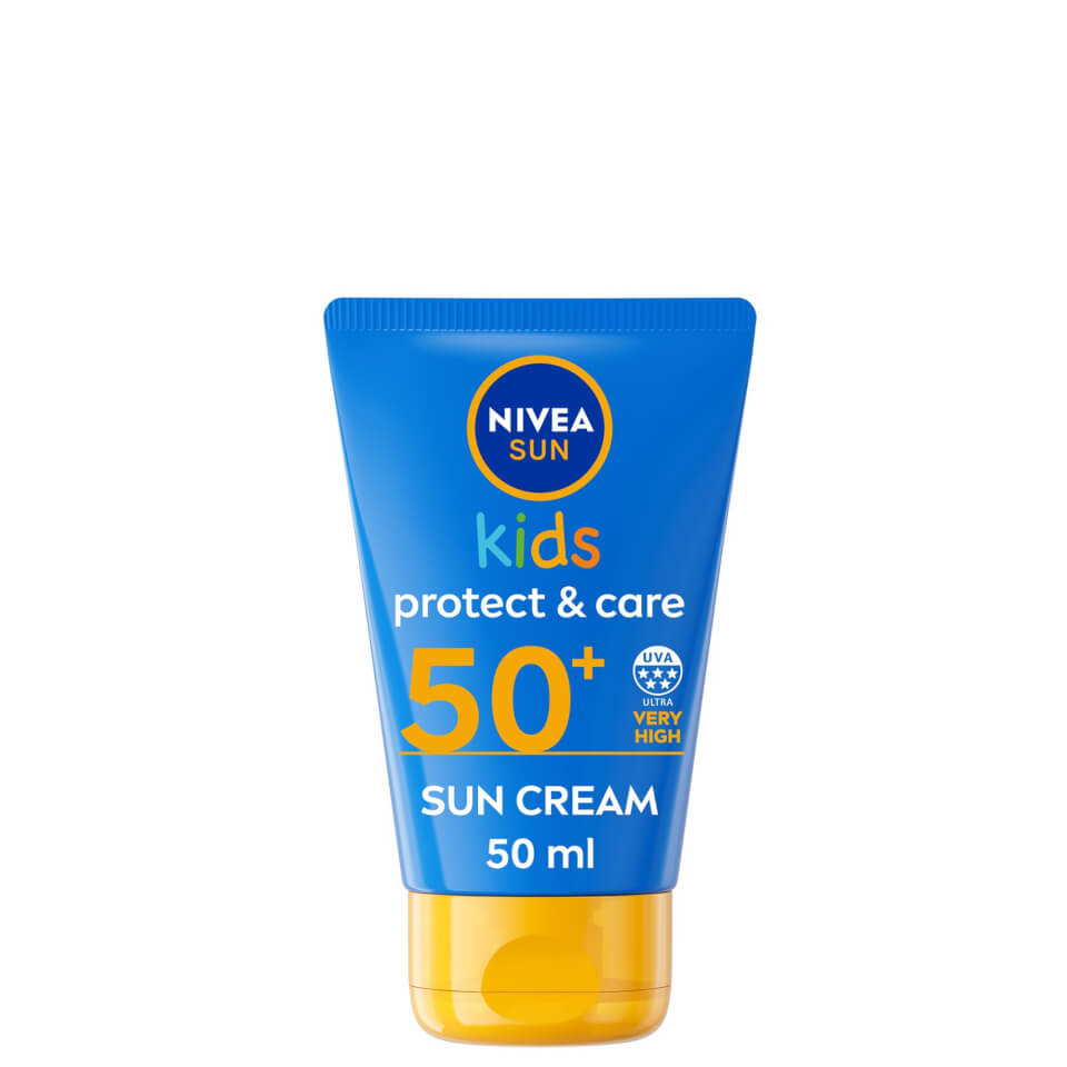 NIVEA SUN Kids' Protect and Care Sun Cream SPF50 50ml