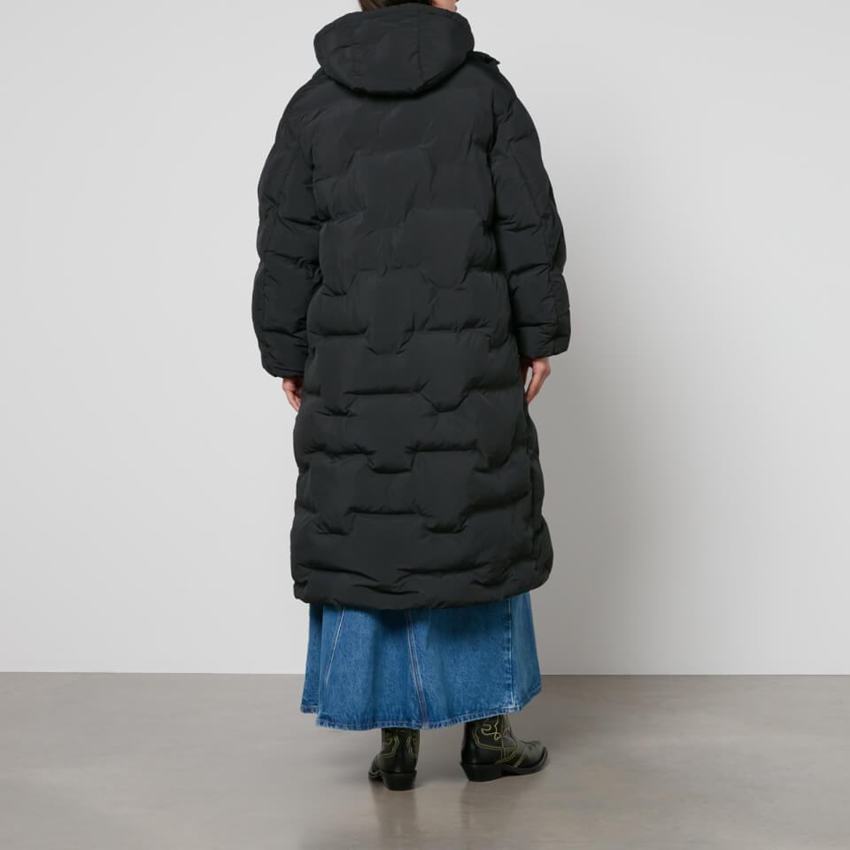 ★Ganni★ Tech Puffer Oversized Padded Fossil F7277189 MUSINSA | GANNI Tech puffer Oversize padded coat - Parcel
