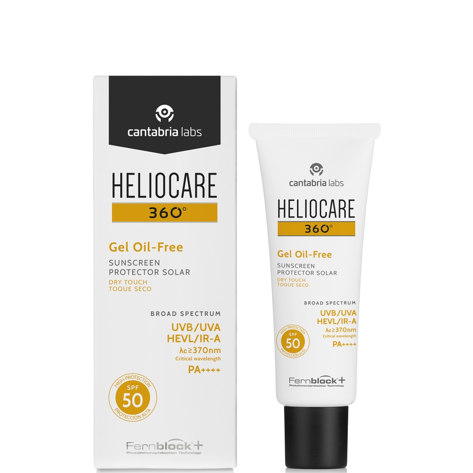 Heliocare 360° Oil-Free Gel Sunscreen Protector Original SPF 50 50ml