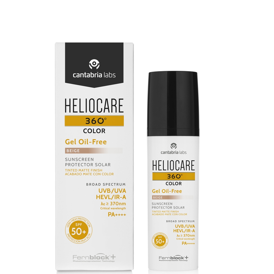 Heliocare 360° Color Gel Oil-Free Sunscreen Protector Beige SPF 50+ 50ml