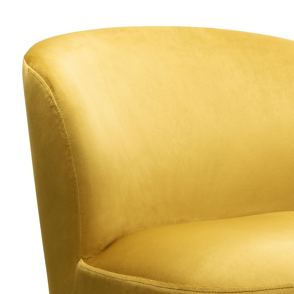 Mala Occasional Chair - Mustard