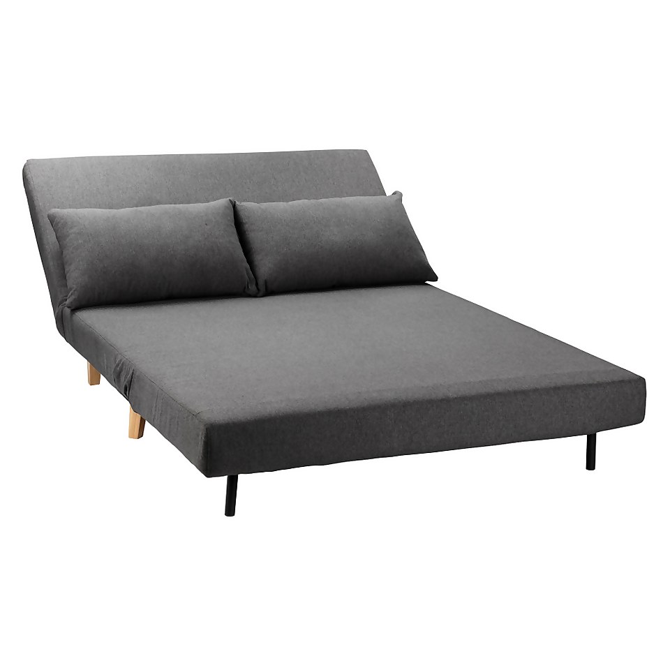 Ellia Folding Sofa Bed - Charcoal