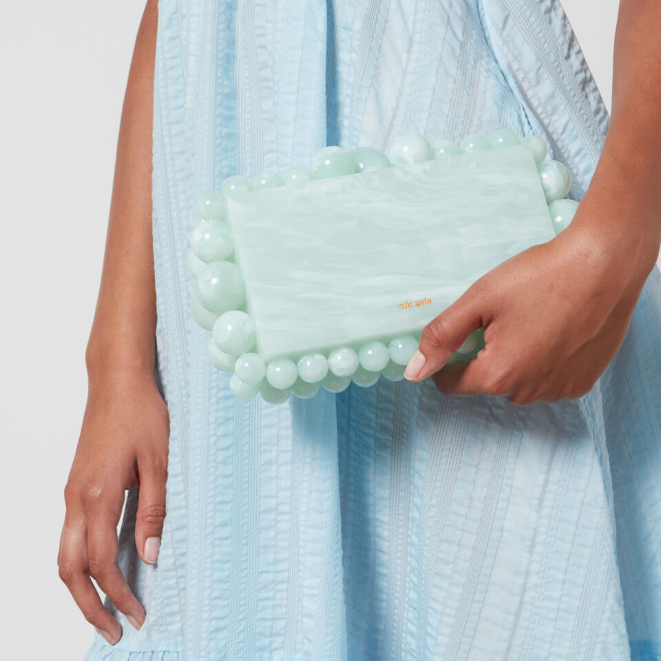 Cult Gaia Eos Acrylic Clutch Bag