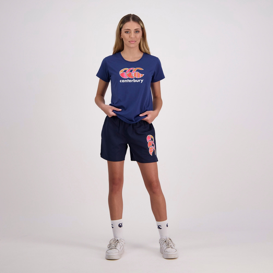 WOMENS UGLIES 5" TACTIC SHORTS NAVY