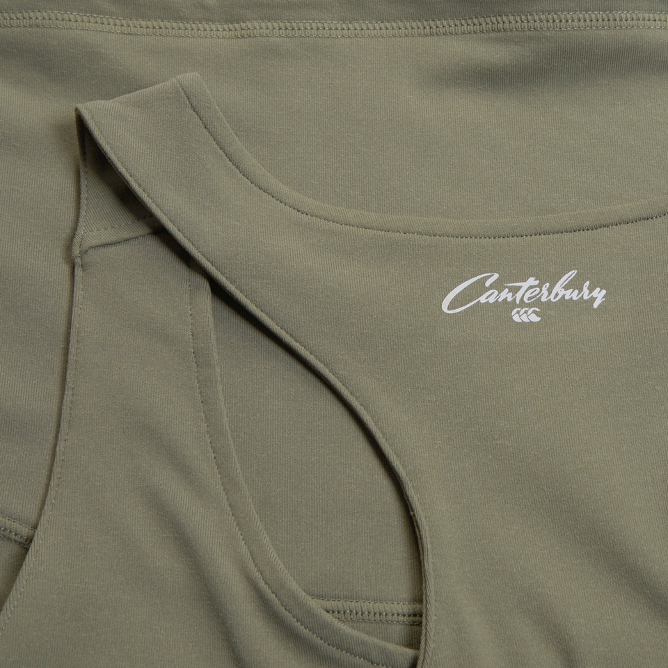 WOMENS CONVEX CROP VEST GREEN