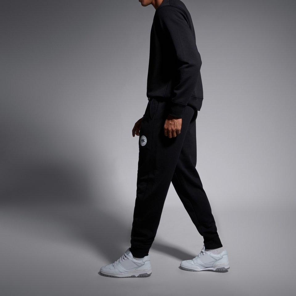 ADULT UNISEX SPORT DEPT 32" TRACKPANT BLACK