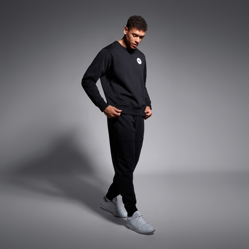 ADULT UNISEX SPORT DEPT 32" TRACKPANT BLACK