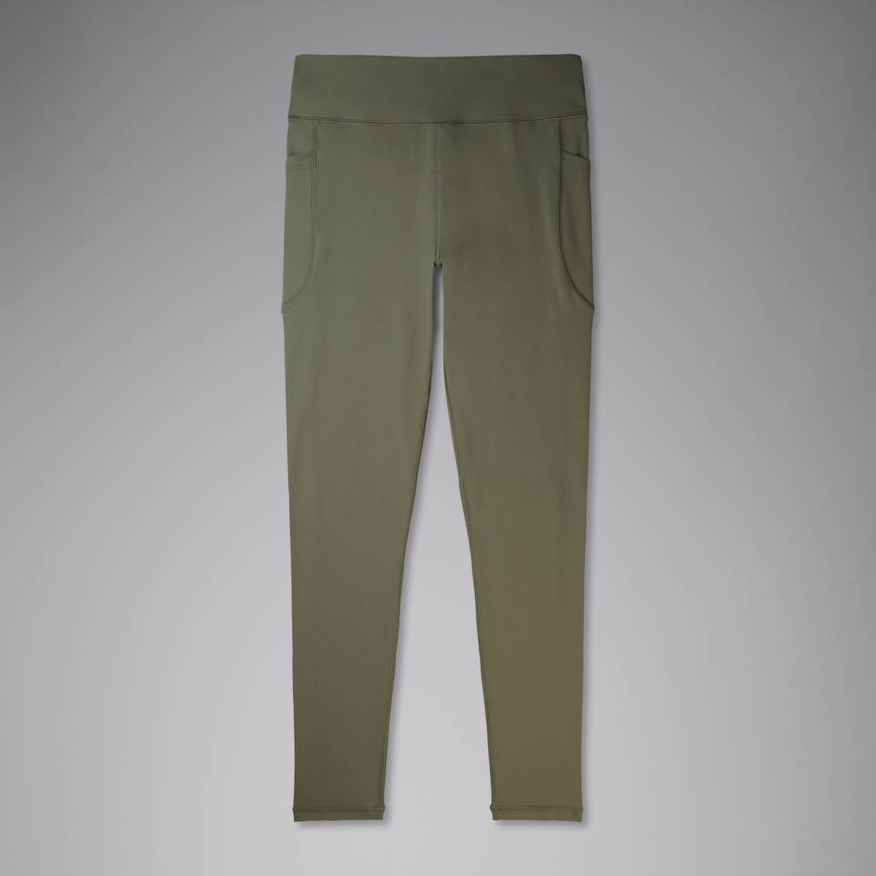 WOMENS CONVEX 25" TIGHT PANT GREEN