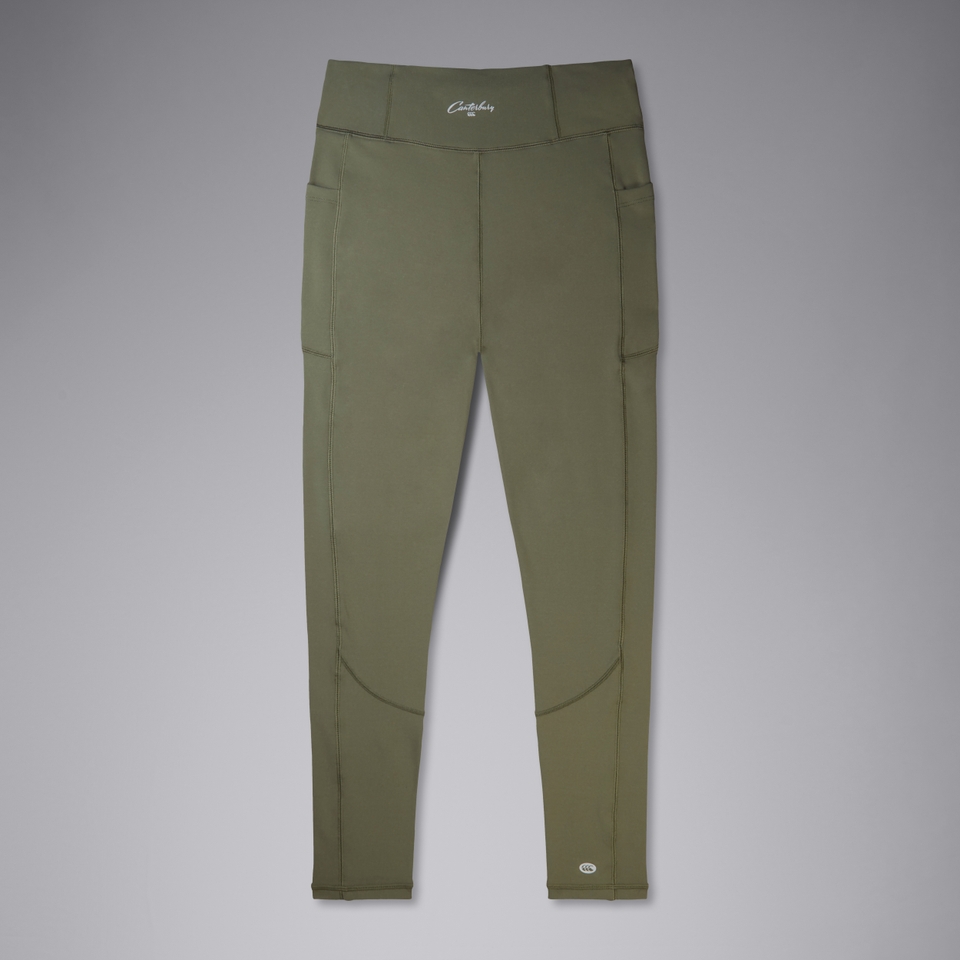 WOMENS CONVEX 25" TIGHT PANT GREEN