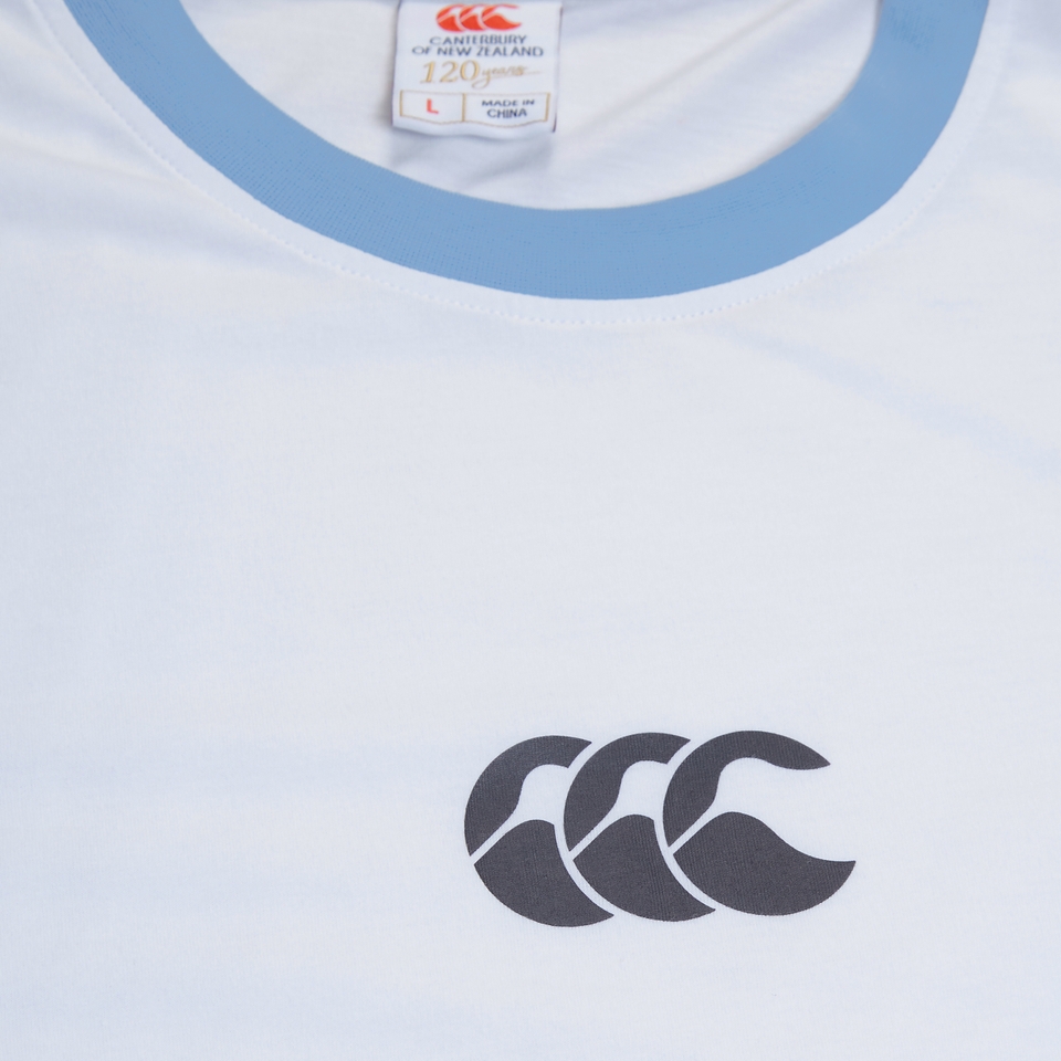 MENS LEGENDS PANEL SS T-SHIRT WHITE