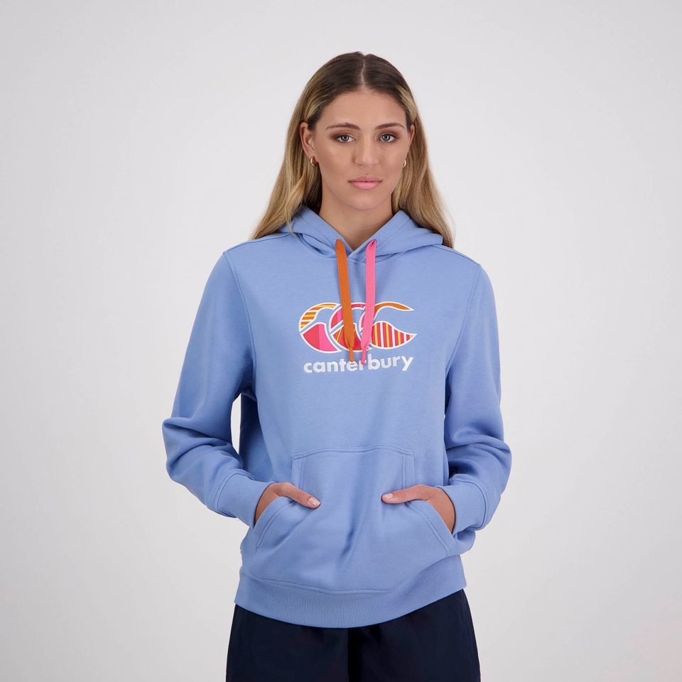 WOMENS UGLIES HOODIE SWEATSHIRT BLUE