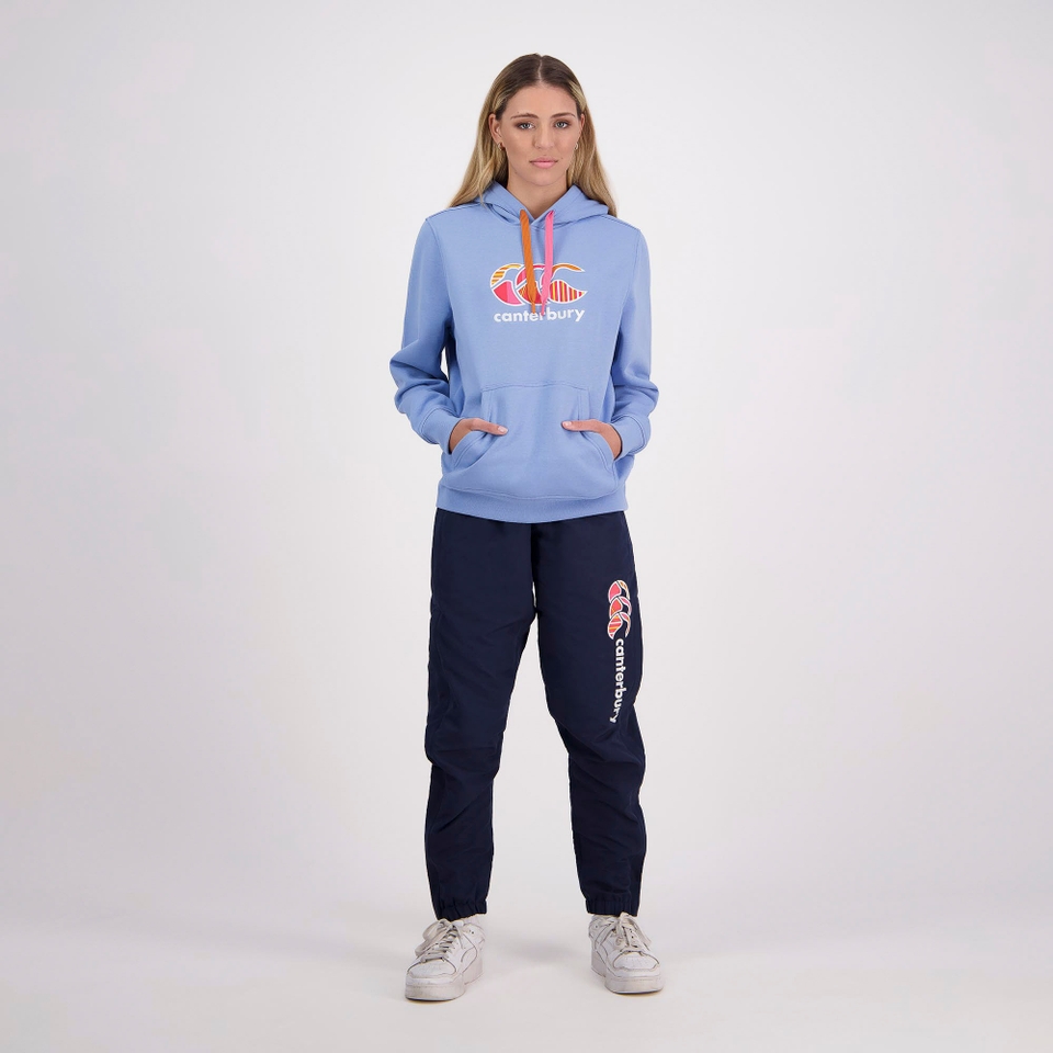 WOMENS UGLIES HOODIE SWEATSHIRT BLUE