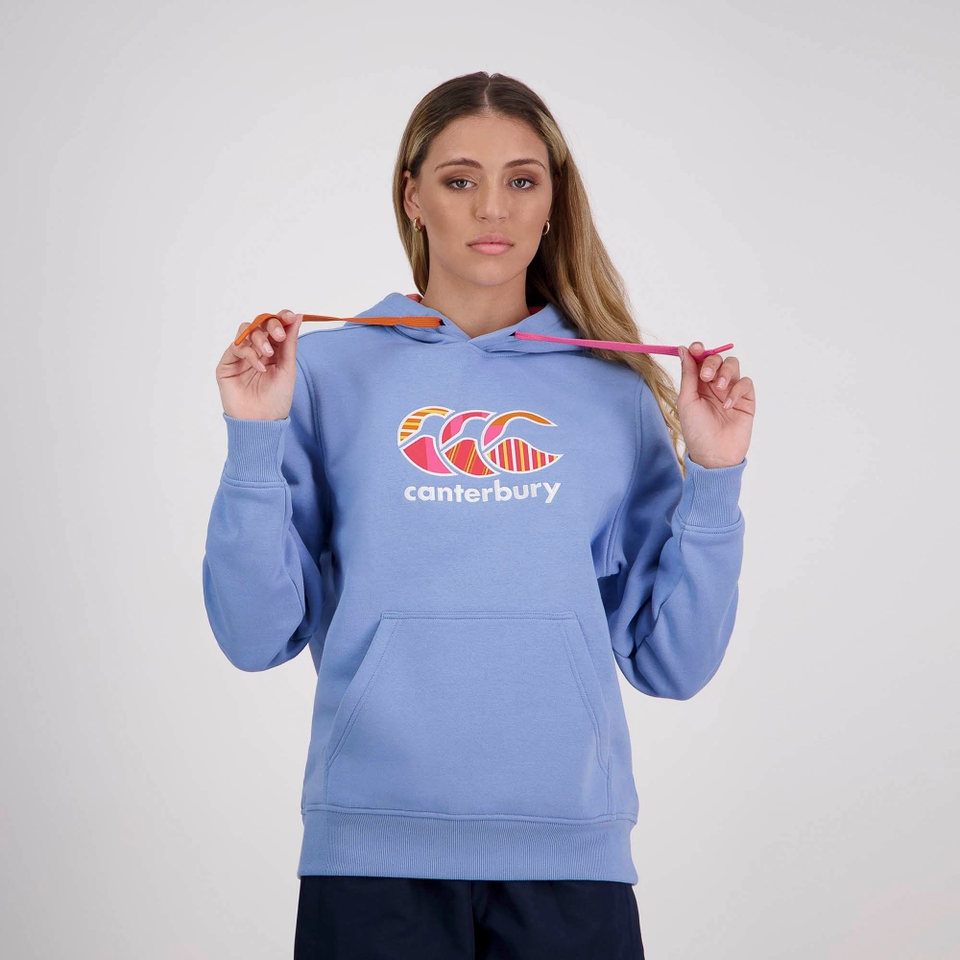 WOMENS UGLIES HOODIE SWEATSHIRT BLUE