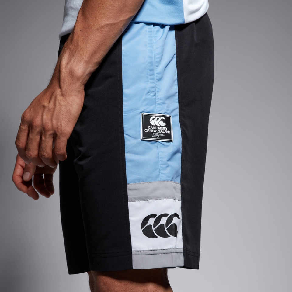 MENS LEGENDS PANEL SHORTS BLACK