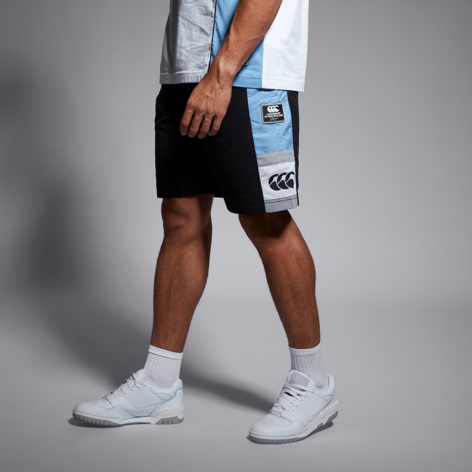 MENS LEGENDS PANEL SHORTS BLACK