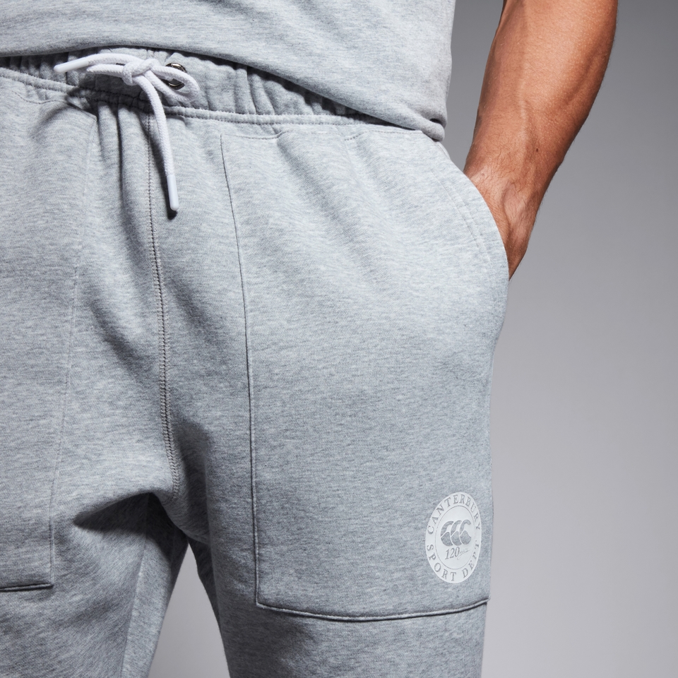 ADULT UNISEX SPORT DEPT 9" KNIT SHORTS GREY