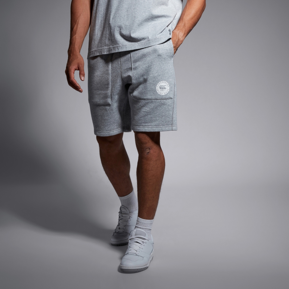 ADULT UNISEX SPORT DEPT 9" KNIT SHORTS GREY