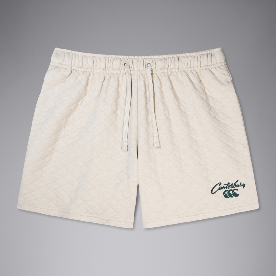 WOMENS SCENE-SET 5" KNIT SHORTS BEIGE