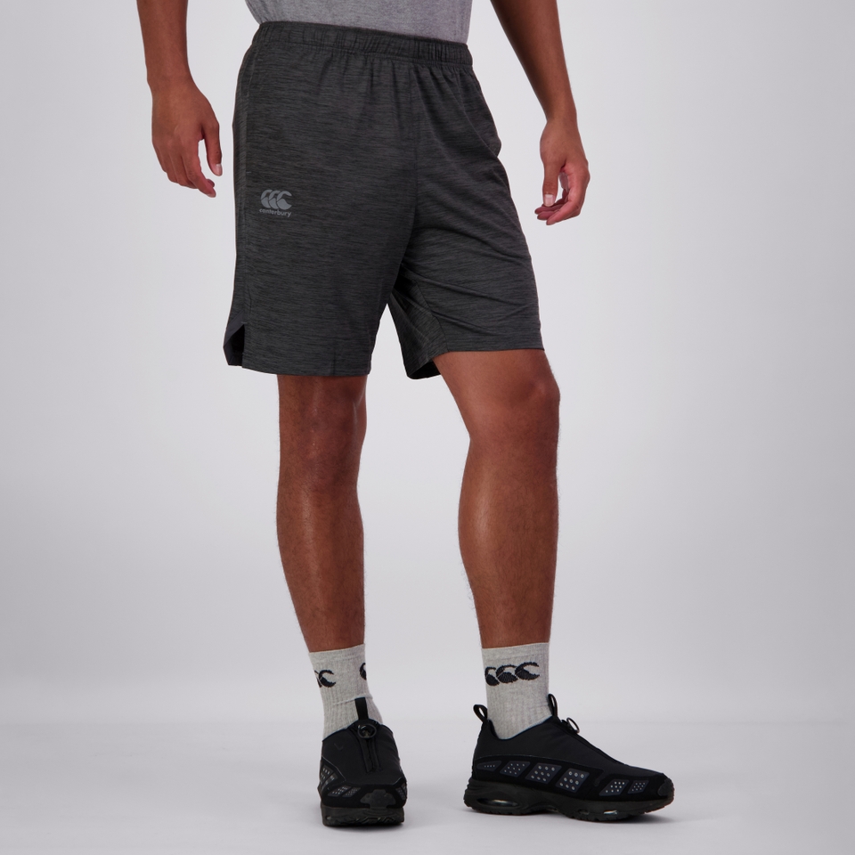 MENS VAPODRI TEMPO KNIT SHORTS BLACK