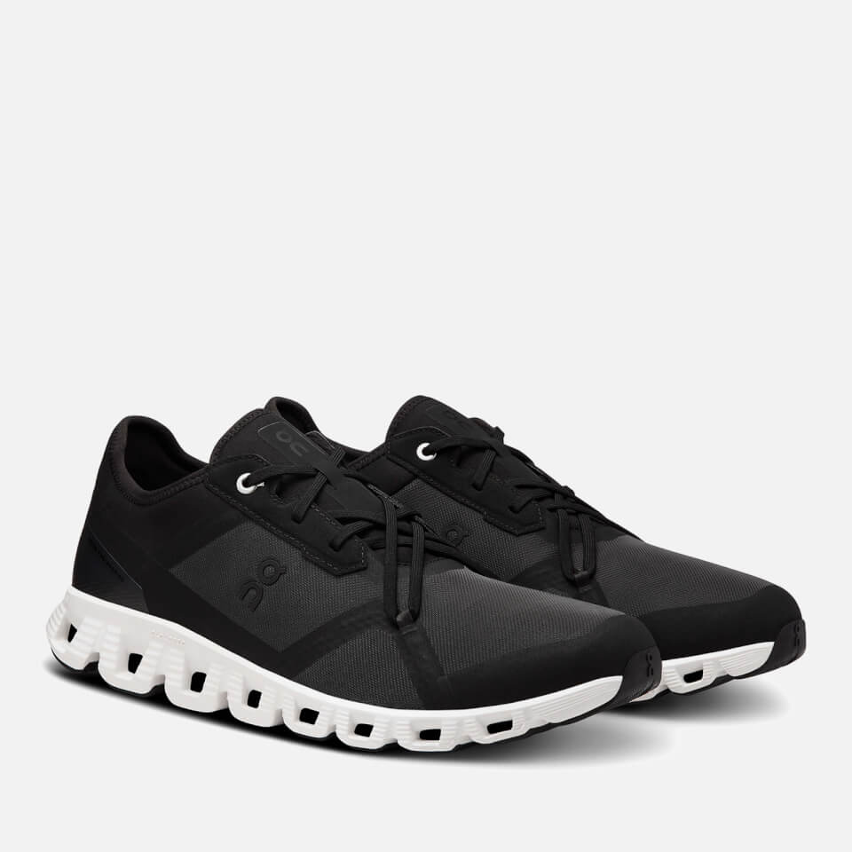 ON Men's Cloud XUK 3 Running Trainers - Black/White